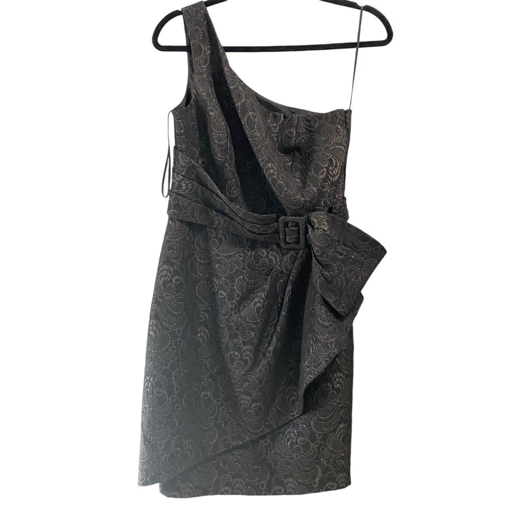 Luisa Spagnoli dress black evening wear old money size 42